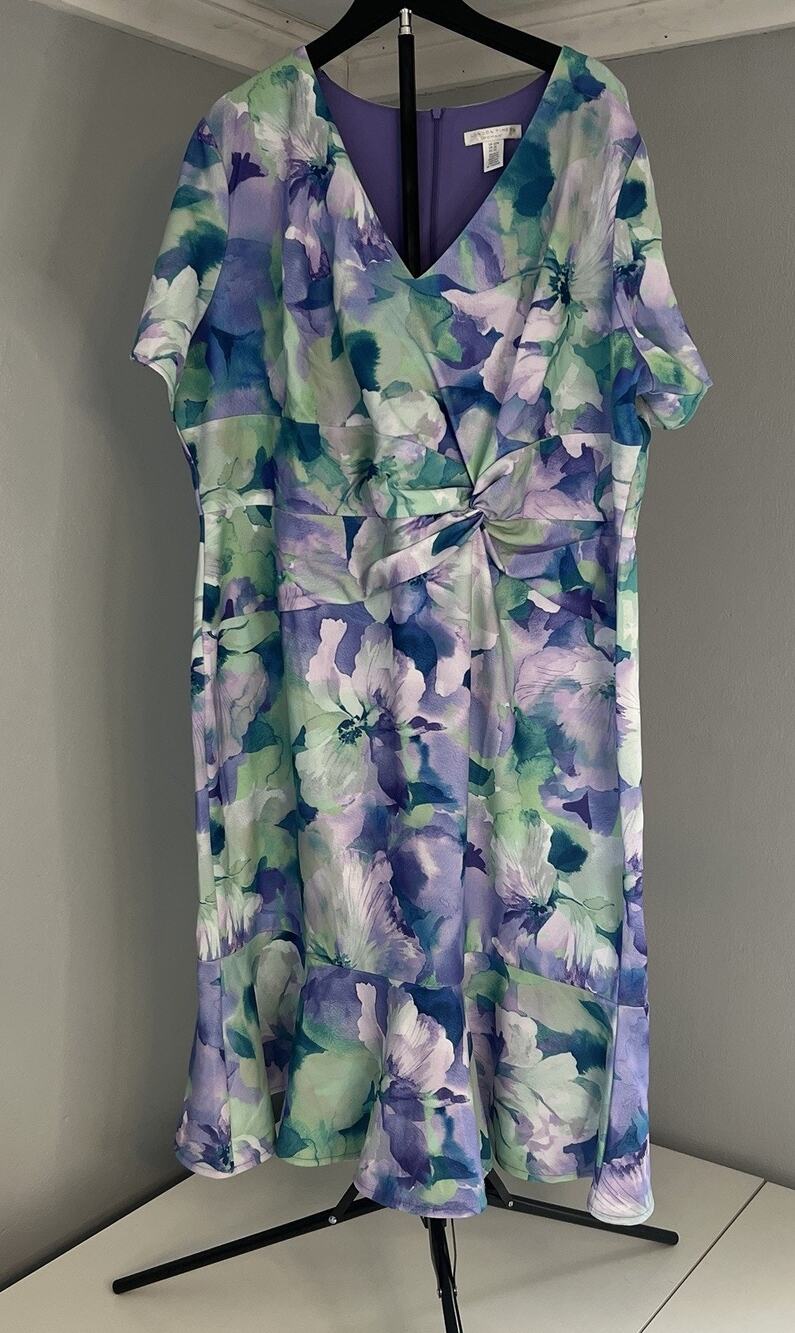 London Times Ladies Dress Size 22W PERFECT CHIC Party Dress, Luncheon